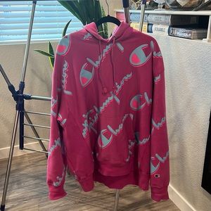 Size XXL men’s Champion oversized hoodie